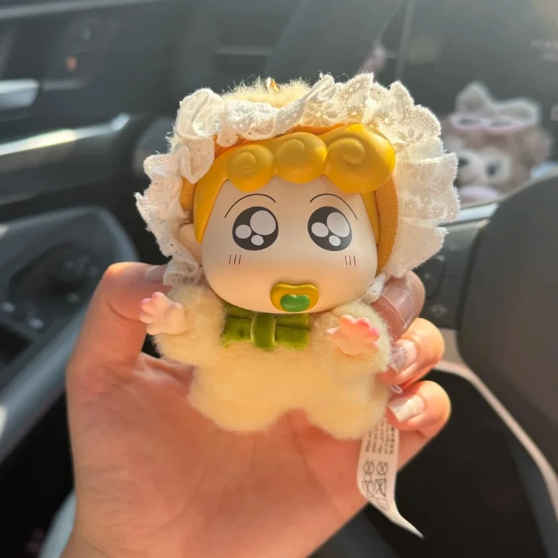 Crayon Shin-Chan Baby Serie Vinyl Plüsch Blind Box Niedliche Anime Charakter Puppe Desktop Trendy Ornament Cartoon Spielzeug Überraschung Geschenk