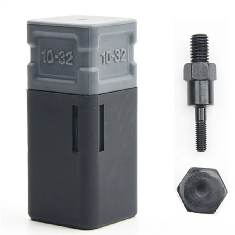 ABJN-Rivet Nut Gun Kit - M3- Metric & 6-32 To Includes 7 Sets Of Mandrels & Nosepieces For Versatile Fastening