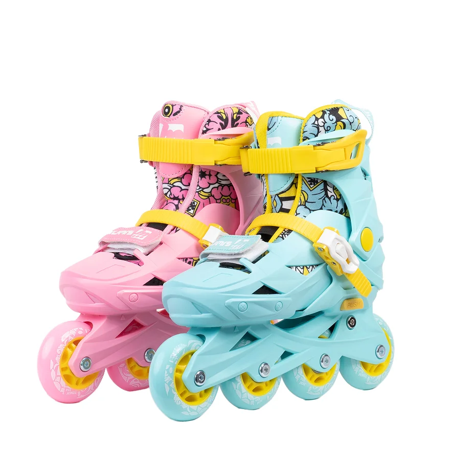 vente-directe-d'usine-patins-a-roulettes-en-ligne-reglables-a-4-roues-pour-garcons-et-filles-chaussures-de-patinage-lumineuses-pour-enfants-fitness