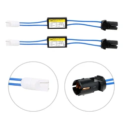 2 Pcs Warning Canceller Decoder Canbus Cable T10 12V OCB Load Resistor Car LED Decoder Car Lights NO Error