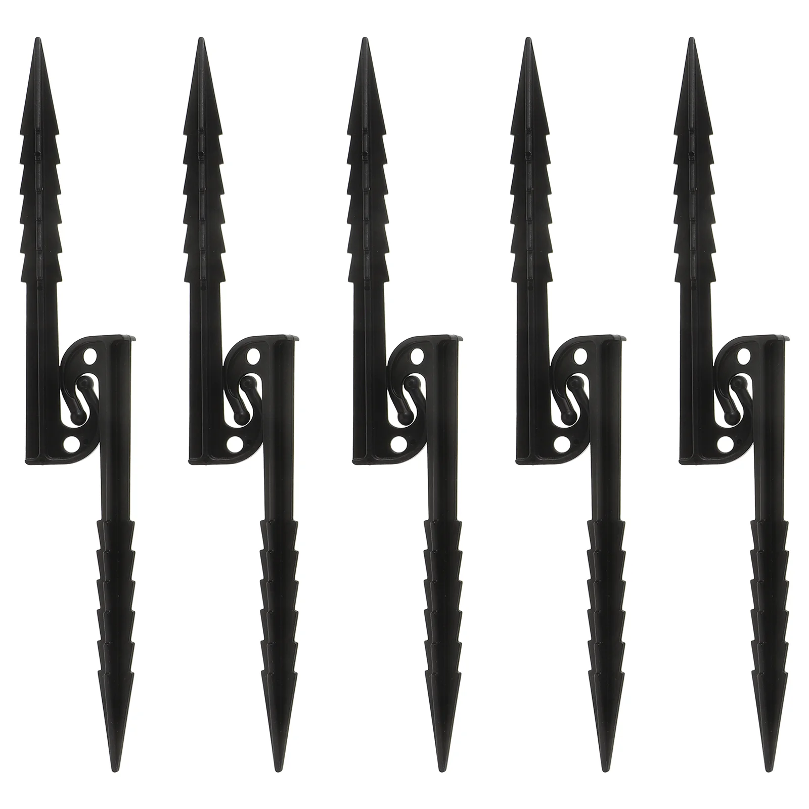 10 Pcs Tent Pegs Tarp Stakes or Plastic Accessories Ground Camping Nails for Outdoor Decorations Tents