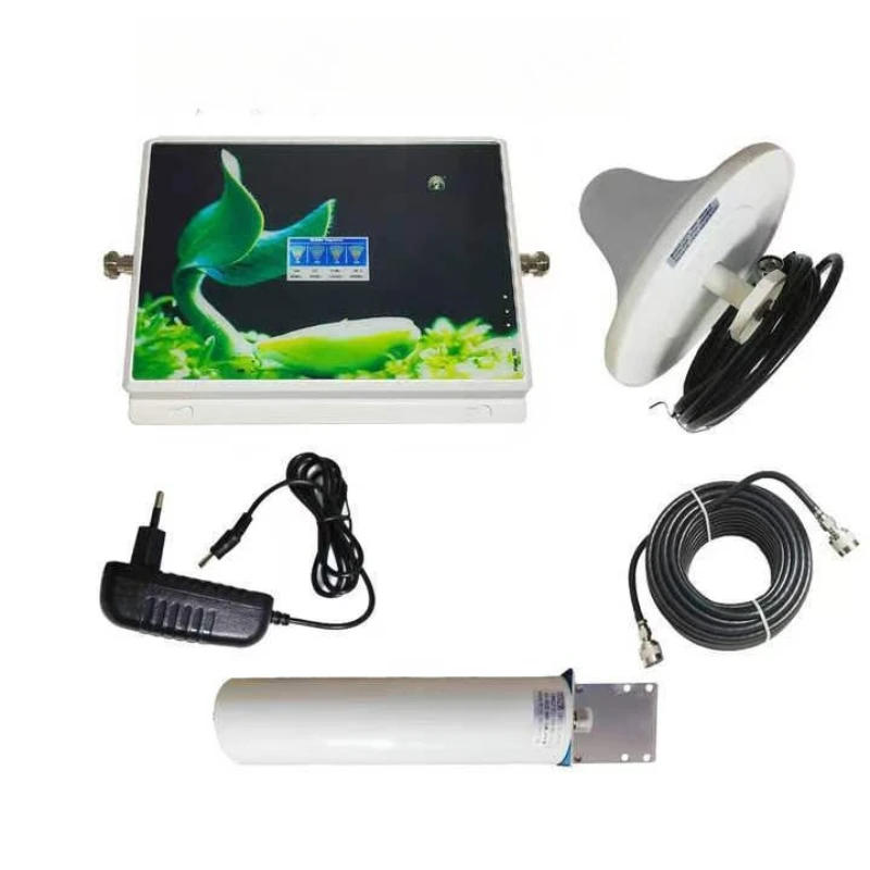 Quad-band 2G/3G/4G/5G signal boosters compatible with 900/1800/2100/2600 global frequency bands