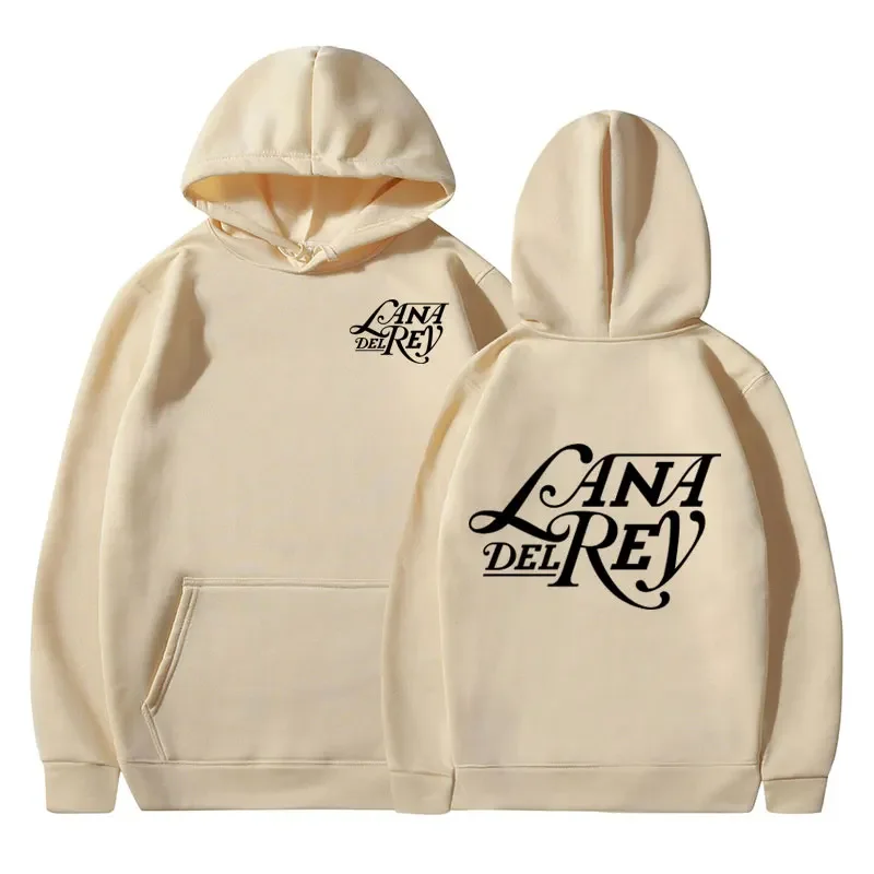 New Men\'s Hoodies Lana Del Rey Print Casual Oversized Hip Hop Women\'s Hooded Sweatshirt Sportswear Pullover Hoodies Streetwear