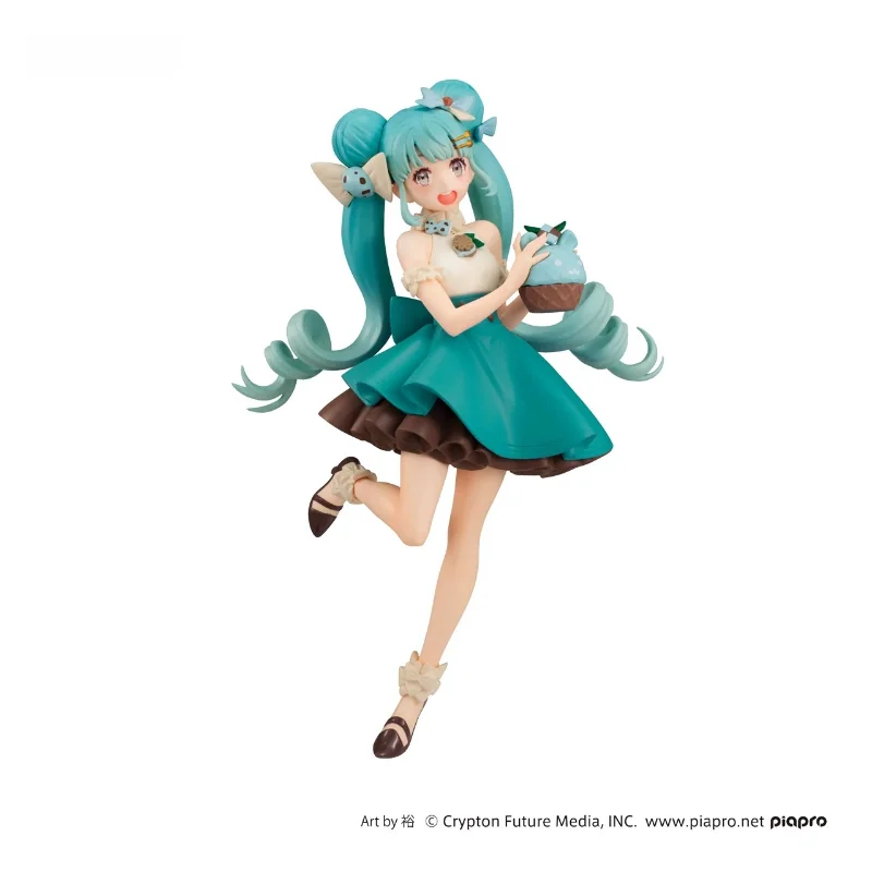 Spot VOCALOID Hatsune Miku Mint Chocolate Scenery, Chassis, Ornaments, Gifts