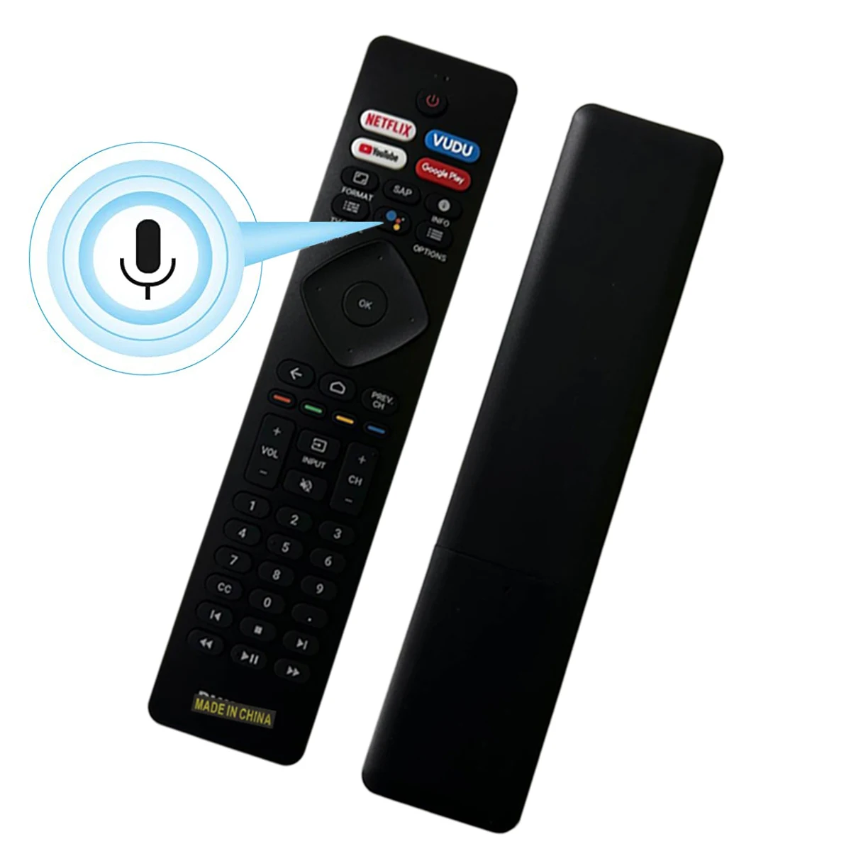 Mando a distancia de voz Original para Philips, mando a distancia para televisor inteligente Philips URMT47CND002 URMT26RST004 NH800UP BT800 43PFL5766 50PFL5766/F7 65PFL5504/F7