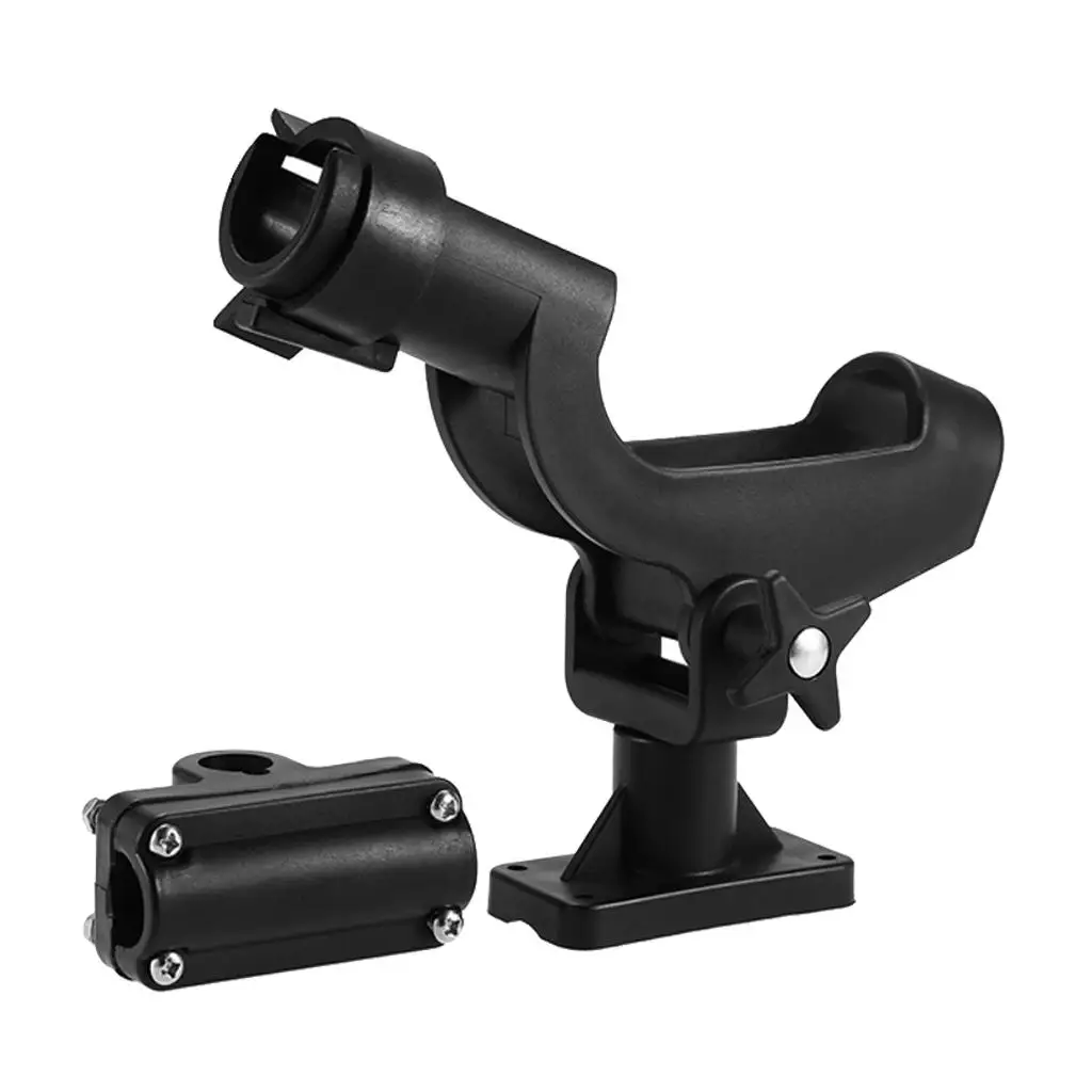 Boat Raft Fishing Rod Holder Adjustable Stand Rest for Kayak Pontoon Boat Fishing Accessories