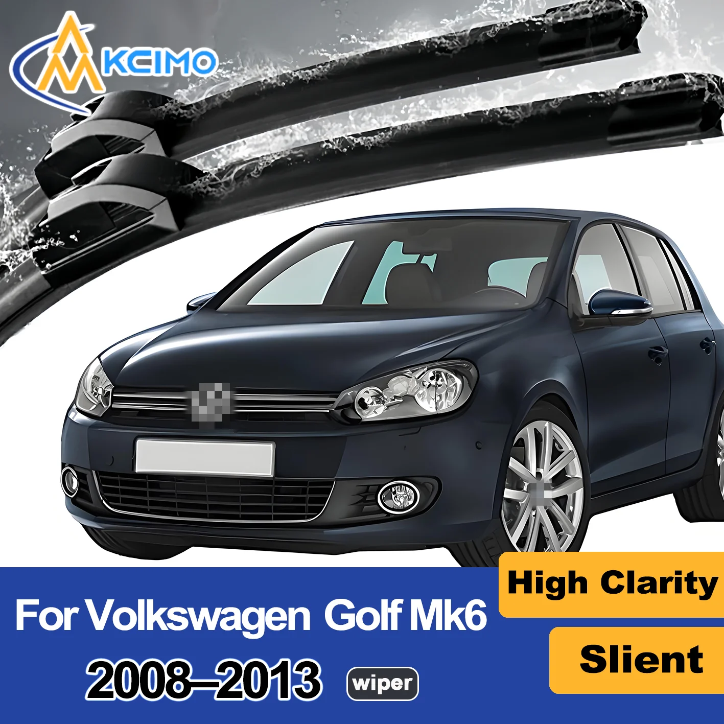 

2PCS New Wiper Blades for Volkswagen Golf Mk6 5K 2008-2013 Volkswagen Jetta SportWagen (United States, wagon) Volkswagen Vento