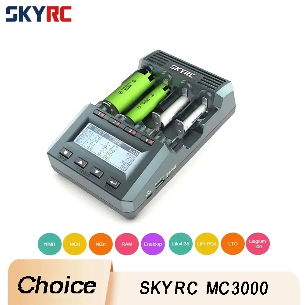 

MC3000 Bluetooth Cylindrical Battery Charger – For Ni-MH/NiCd/Nickel Zinc Batteries | Headset Control & Phone App Compatib