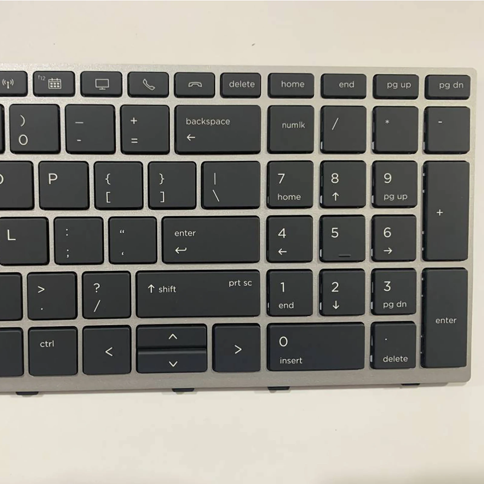 تخطيط الولايات المتحدة ل HP ZBook 15U G5 ZBook 15U G6 855 850 G6 855 850 G5 750 755 G5 HSN-I24C-5 HSN-I13C-5 لوحة مفاتيح الكمبيوتر المحمول #3