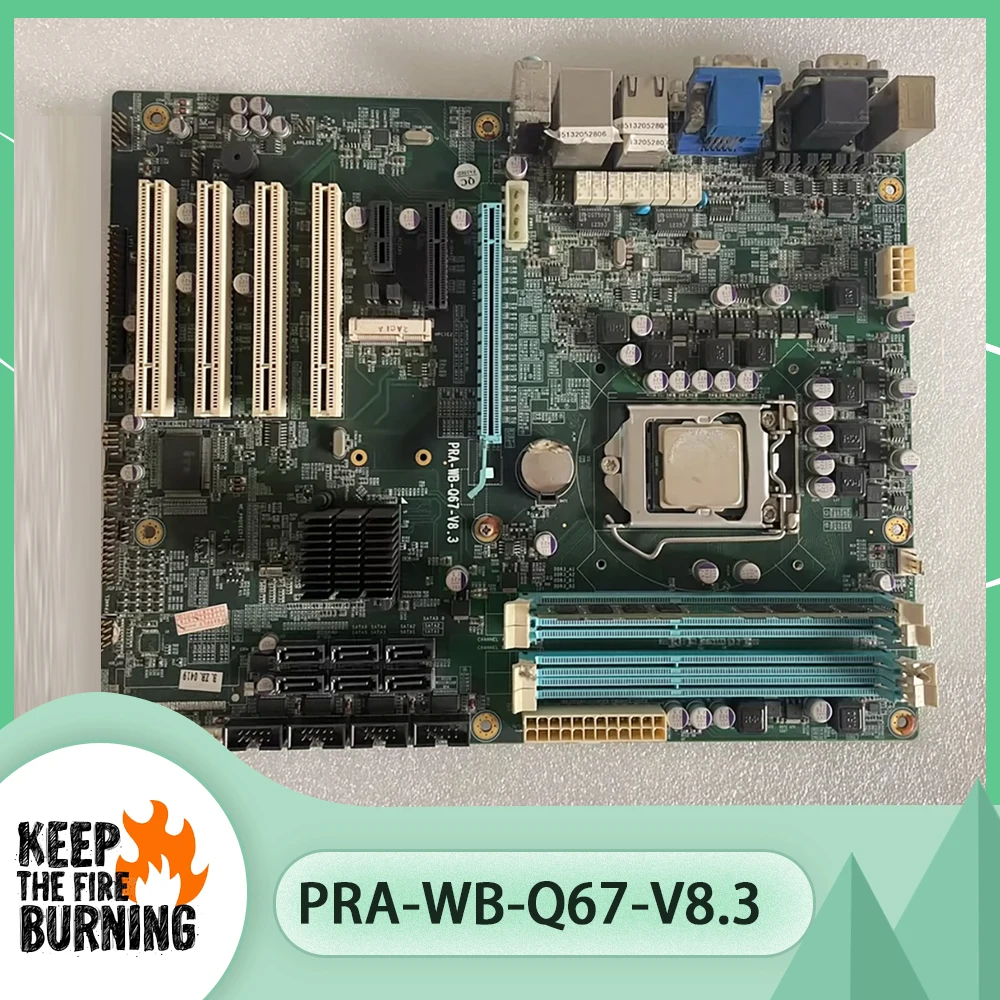 PRA-WB-Q67-V8.3 Q67 Industrial control motherboard with three network port