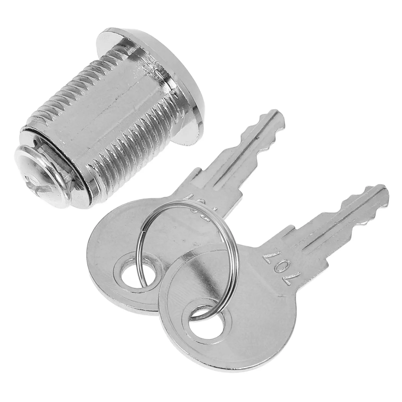 1 Juego de cerradura para cajón, cerradura para gabinete, conexión duradera de Metal, núcleo giratorio, archivadores seguros, cerraduras para cajones de escritorio, uso de oficina