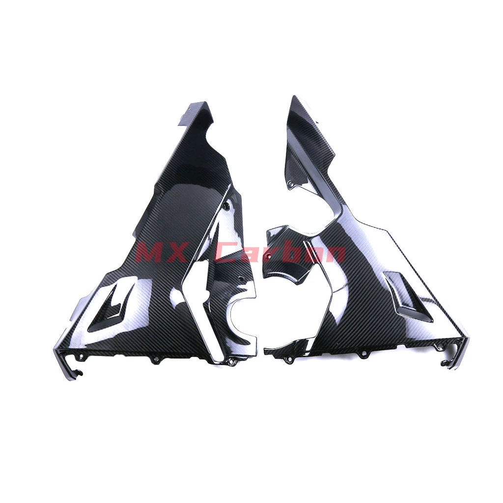 Motorcycle Belly Pan Fairing for HONDA CBR1000RR 2017 2019 2021 2022 2023 Full Carbon Fiber Lower Side Panels Accessories