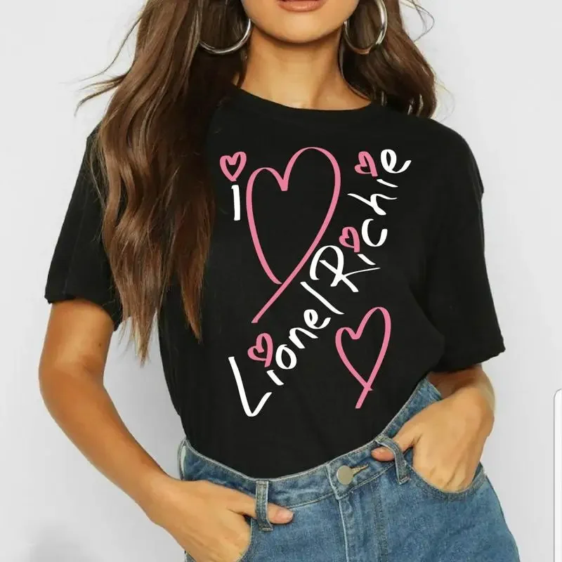 Футболка Lionel Richie I Love Concert 2025 Hello Lyrics Soul Music