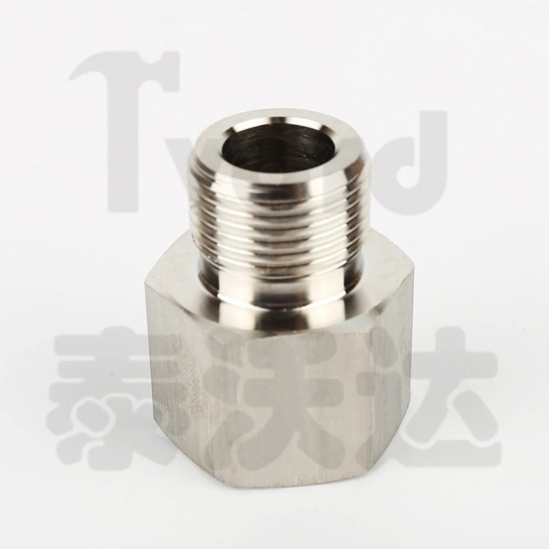 1/8 "1/4" 3/8" 1/2" 3/4" BSP メス - オスネジ 304 ステンレス鋼パイプ継手高圧耐性コネクタアダプタ