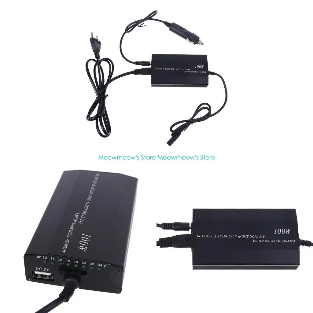 

W91A High Quality 100W Universal AC Adapter Power Supply Cord for Laptop