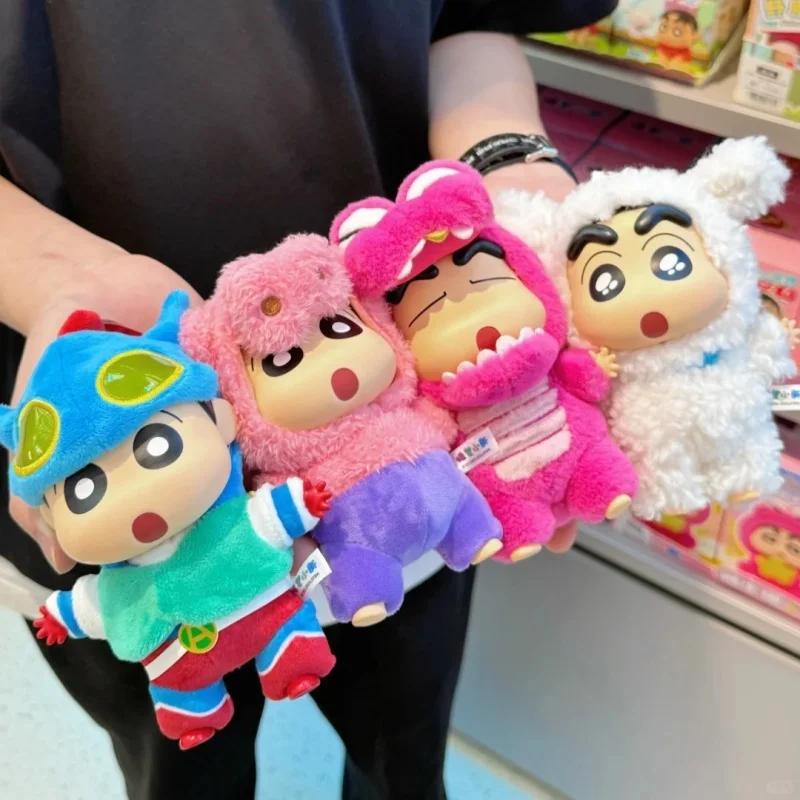 

Genuine Crayon Shin-Chan Blind Box Costume Party Series Vinyl Doll Anime Action Figure Mystery Box Collection Model Gift Toys