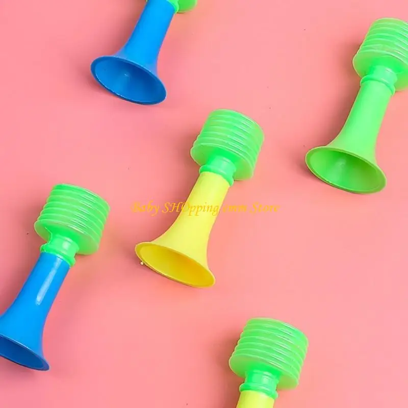 23GD Cheering Horn Trumpet Mini Dorong Trumpet Noisemakers Party Horns for Kids