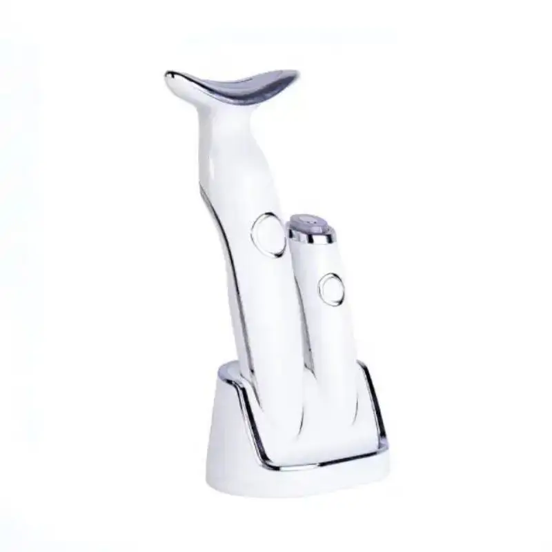 Eye care neck care household two in one beauty tool device RF face facail lifting vibration massage anti-age