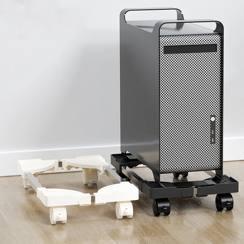 Adjustable Mobile CPU Stand Holder Tower Stand with Rolling Caster Wheels Computer Stand for Tower Fit Most PC Desk Accessories image 6