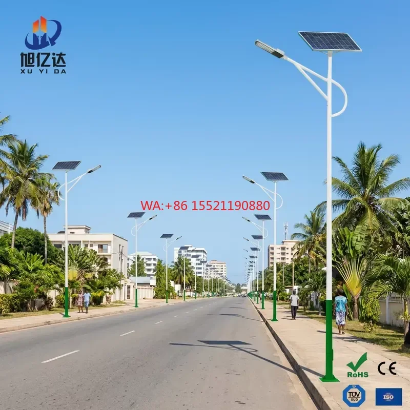 wmwmnu for Hot Sale IP67 Highway 30W-60W Solar Energy Saving Split LED Garden Road Solar Street Light