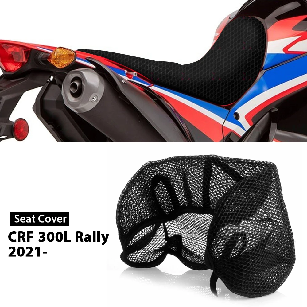 

For HONDA CRF 300L Rally 2021- Motorcycle Protecting Cushion Seat Cover Fabric Saddle Seat Covers CRF300L RALLY Accessories