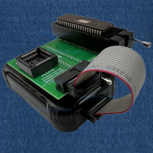 Programator V12.66 T48 XGecu (TL866-3G) dla adaptera EEPROM+PLCC44-DIP40+16-bitowy adapter EPROM 40-pinowy / 42-pinowy ZIF+ EPROM UV ERASER