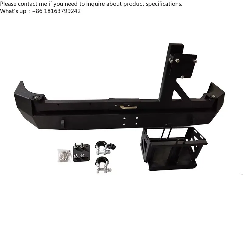 

Offroad Steel Rear Bumper with Spare Tire Rack for FJ Cruiser Back Bumper Bull bar Beam Plate Car 4x4 Accessories