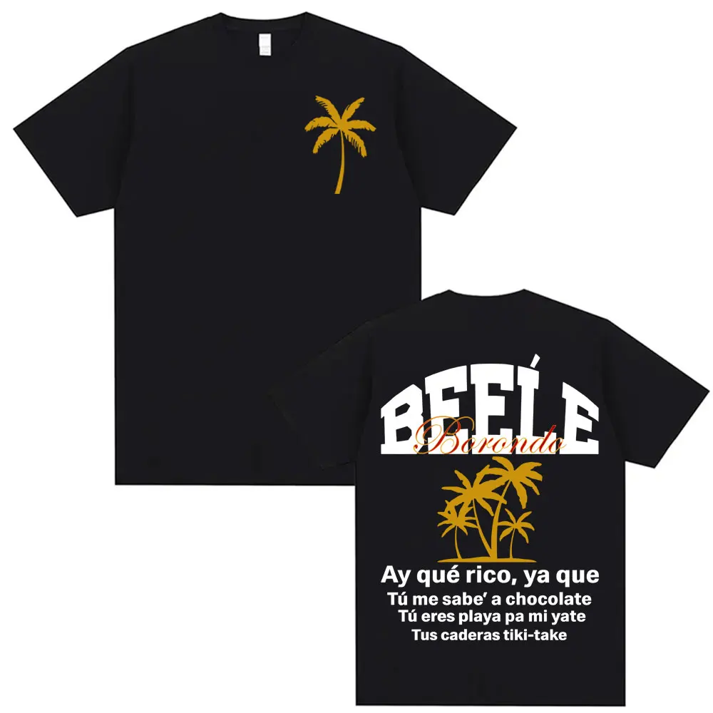 

Рэпер Beele Borondo альбом футболки с буквенным принтом для мужчин Harajuku модная футболка в стиле хип-хоп летняя футболка из 100% хлопка уличная одежда