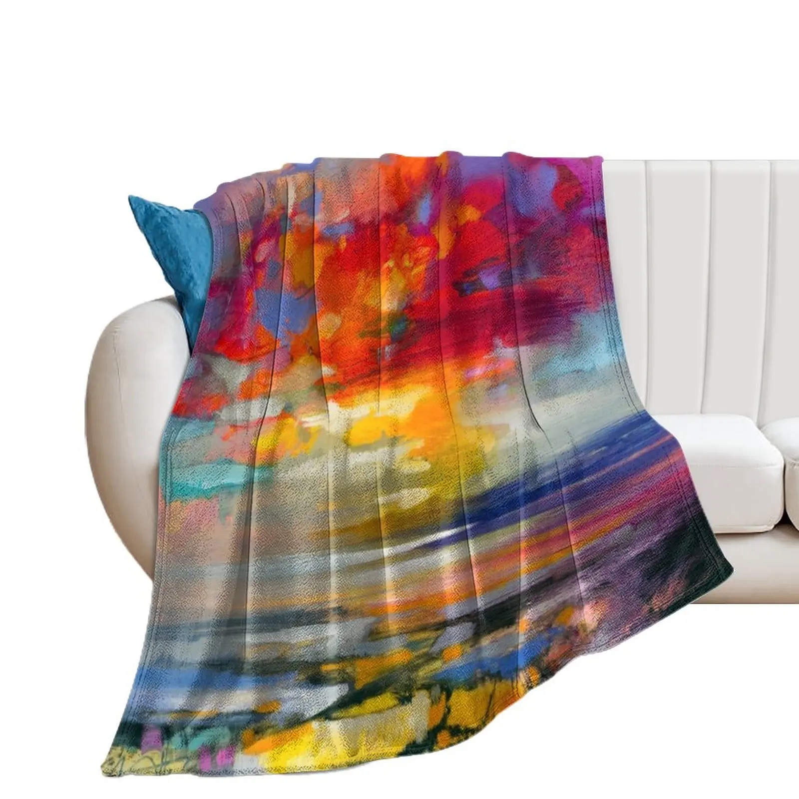 

Vivid Light 2 Throw Blanket Sofa Throw Flannel Fabric for babies Luxury Throw Blankets