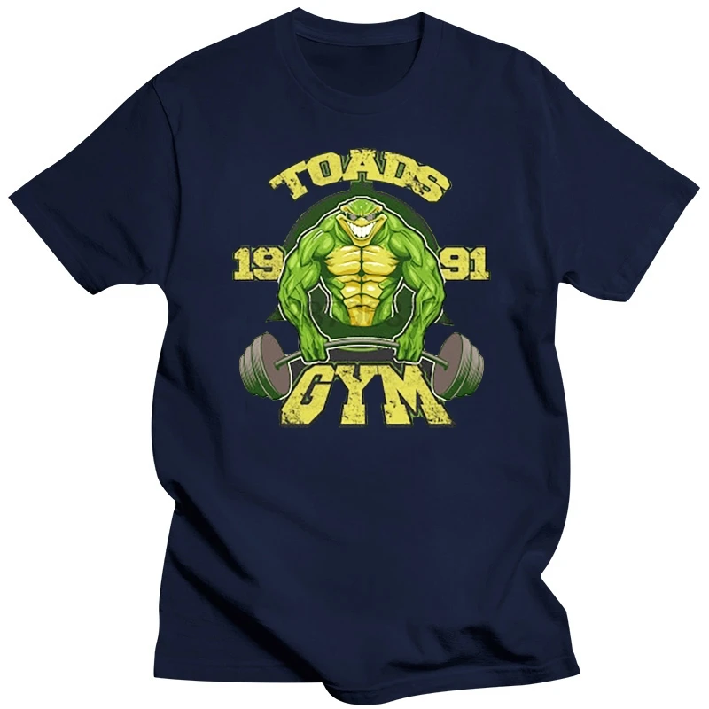 Men tshirt Toads Gym   Battletoads   T Shirt women T-Shirt tees top