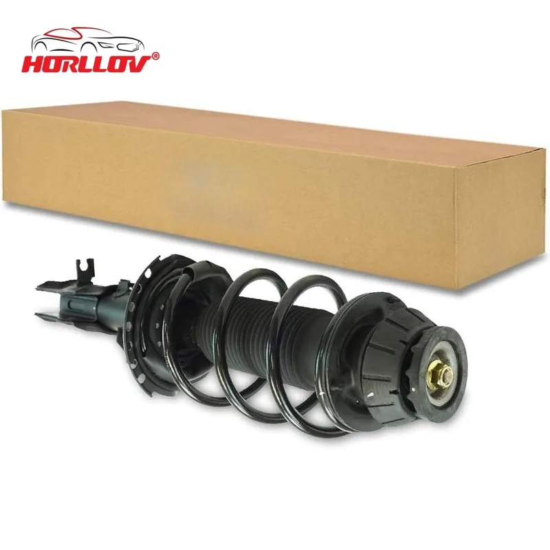 Front Right Complete Strut & Coil Spring Assembly Passenger Side for 2012-2017 Hyundai Accent Kia Rio