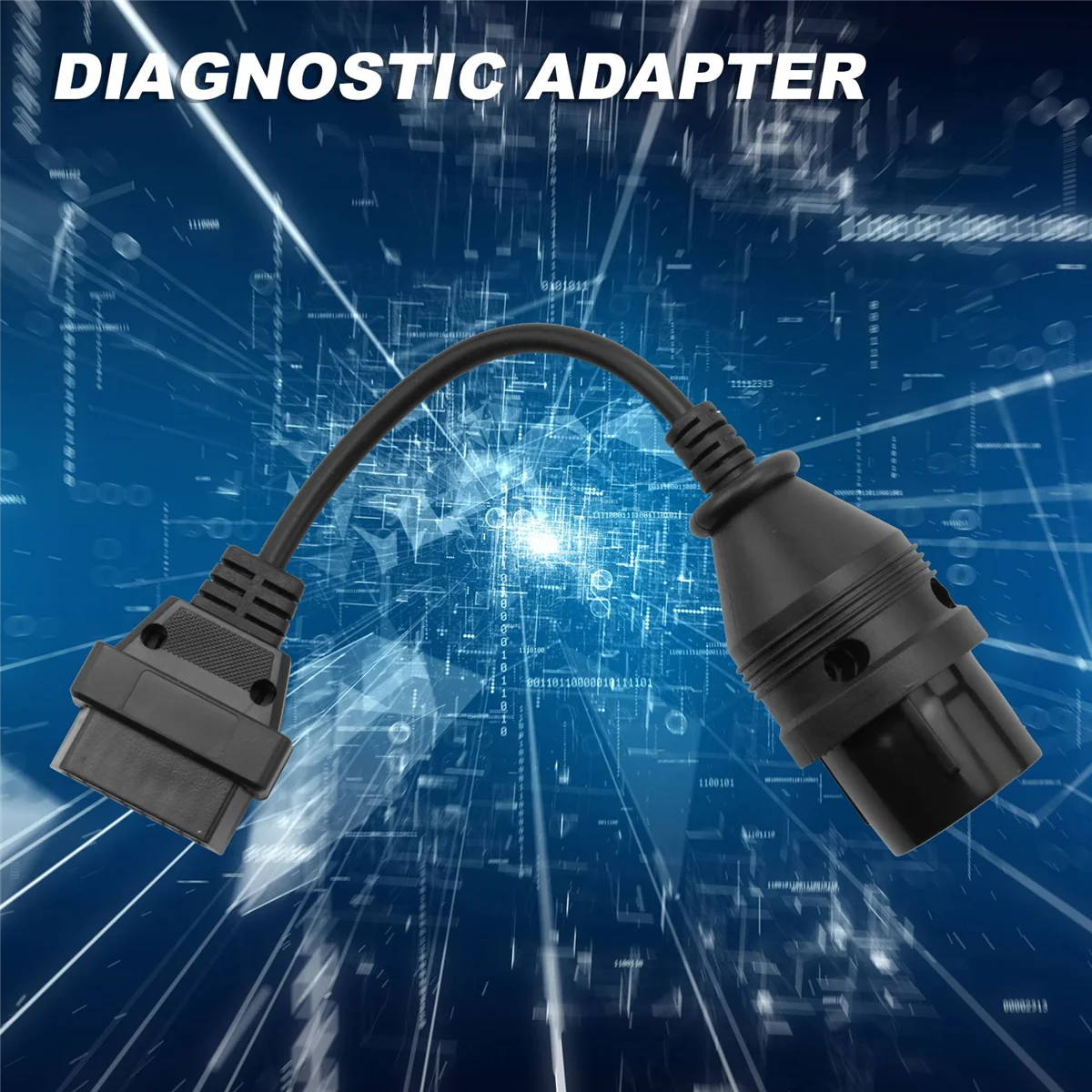 Adaptador de diagnóstico para Mercedes Benz, conector OBD de 38 pines a 16 Pines, OBD2, OBD II