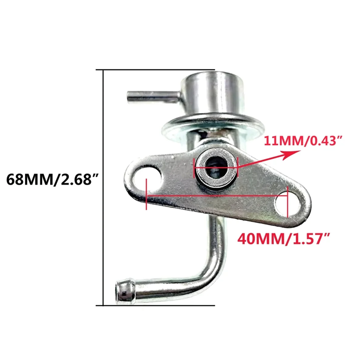 

EFI Fuel Pressure Regulator for Yamaha Marine Outboard 2000-2005 F115/LF115 F225TXR 68V-13906-00-00 68V-13906-01-00