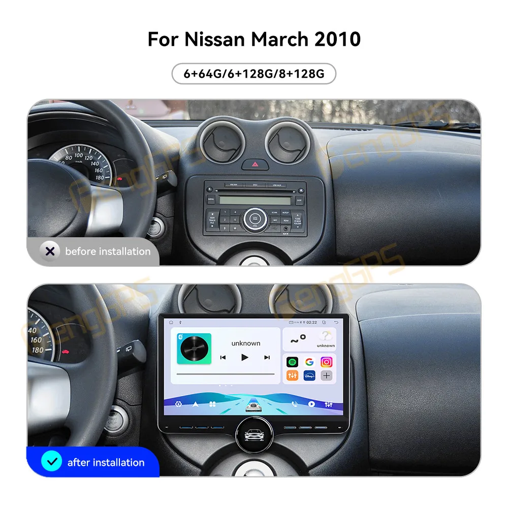 Touch Screen Car Radio For Nissan March 2010 Android GPS Automotive Multimedia Auto Radio Stereo Receiver Head Unit