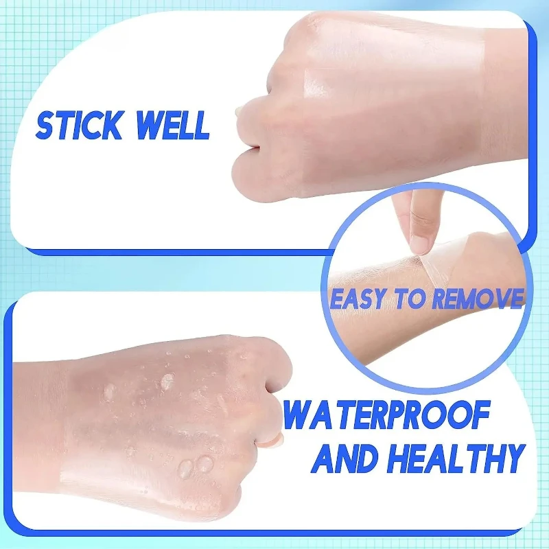 Tattoo Aftercare Waterproof Bandage Roll Transparent Film Dressing Second Skin Healing Protective Clear Adhesive for Tattoo