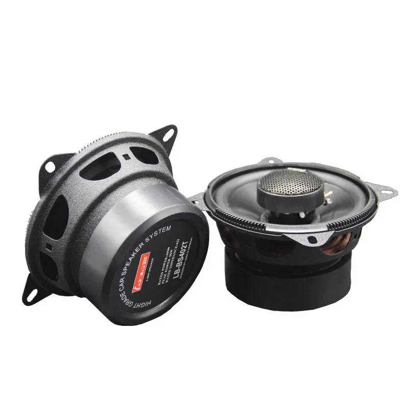 

NEW 4 Inch 80W Universal Car HiFi Coaxial Speaker Vehicle Door Auto Audio Music Stereo Full Range Frequency Speakers
