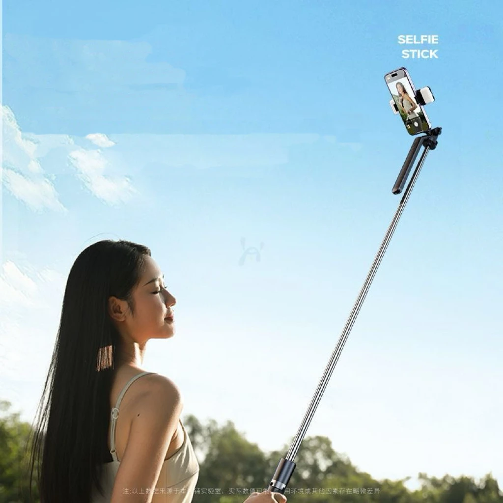 ไม้เซลฟี่แบบอัตโนมัติเต็มรูปแบบขาตั้งกล้องอเนกประสงค์ที่จับโทรศัพท์มือถือไฟเสริมสำหรับถ่ายภาพตั้งโต๊ะ