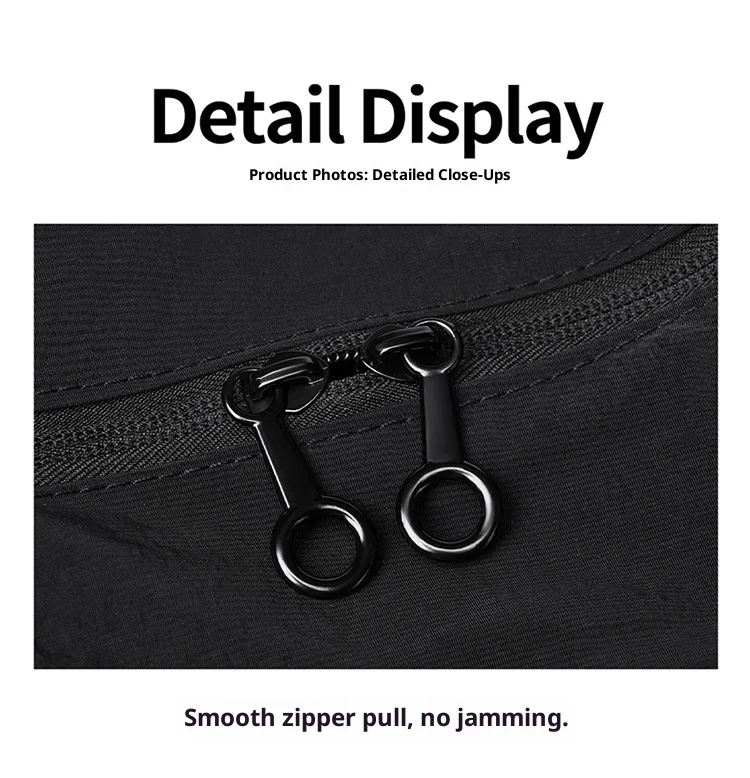 حقيبة كروس رياضية خفيفة الوزن مع حقيبة كتف من نسيج النايلون متعددة الوظائف، سعة كبيرة للرجال والنساء #6