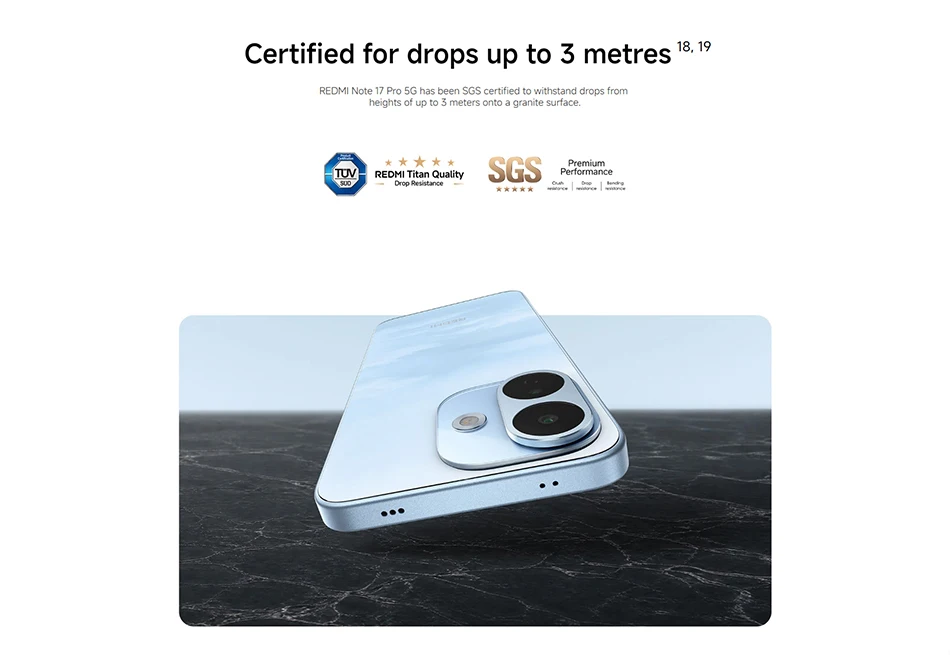 Global Version Redmi Note 17 Pro 5G Snapdragon 6s Gen 4 Mobile Platform 50MP 67W HyperCharge 8340mAh 6.83" AMOLED display