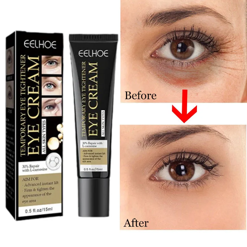 Crema reafirmante para los ojos, antienvejecimiento, hidratante, eliminador instantáneo de arrugas, cuidado de los ojos, belleza y salud