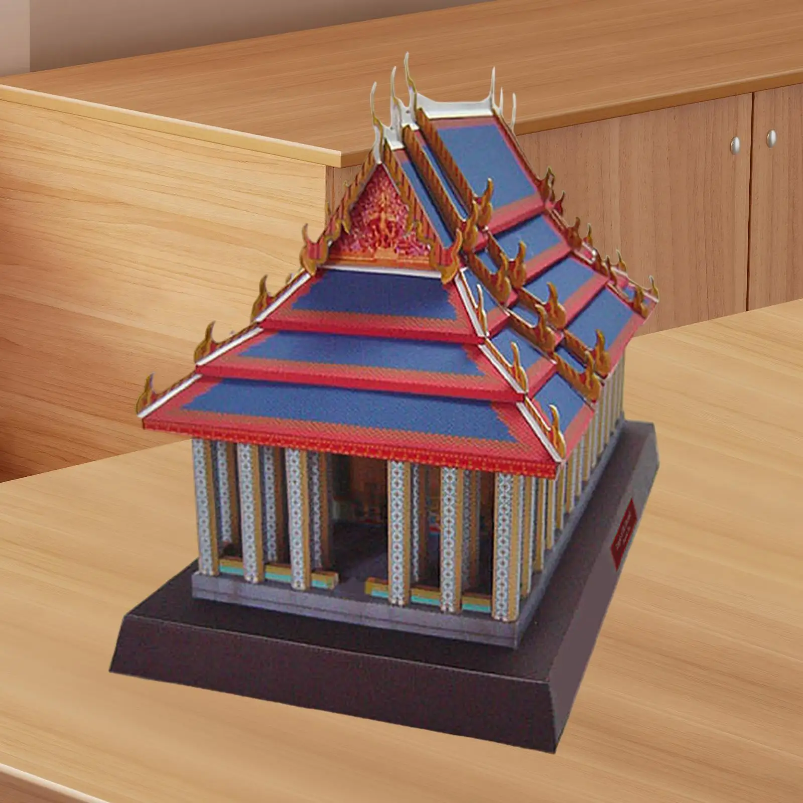 3D-Puzzlehaus, Lernspielzeug für Sandtisch, Architektur, Modelllayout
