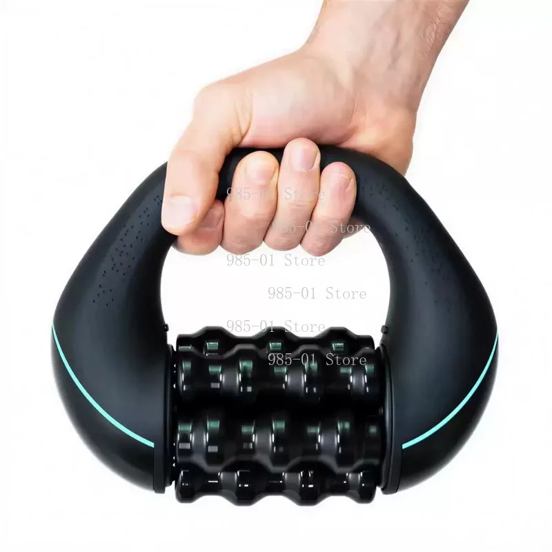 Percussion Deep Tissue Massage Device with Rolling Function, 3 Speed Settings for Full Body Recovery