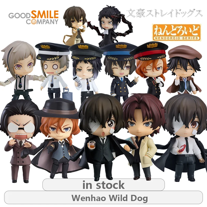 

GSC Original Nendoroid Wenhao Wild Dog Series No.2087 Oda Sakunosuke\Dazai Zhi Anime Action Figure Model Toys Gifts Fo Boys