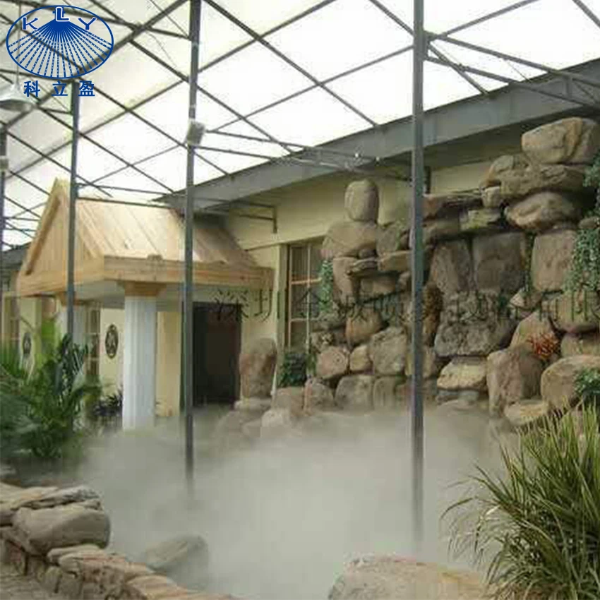 Outdoor Patio Water Misting System, Spray Cooling Fog System For Garden Cooling & Mosquito Repellent