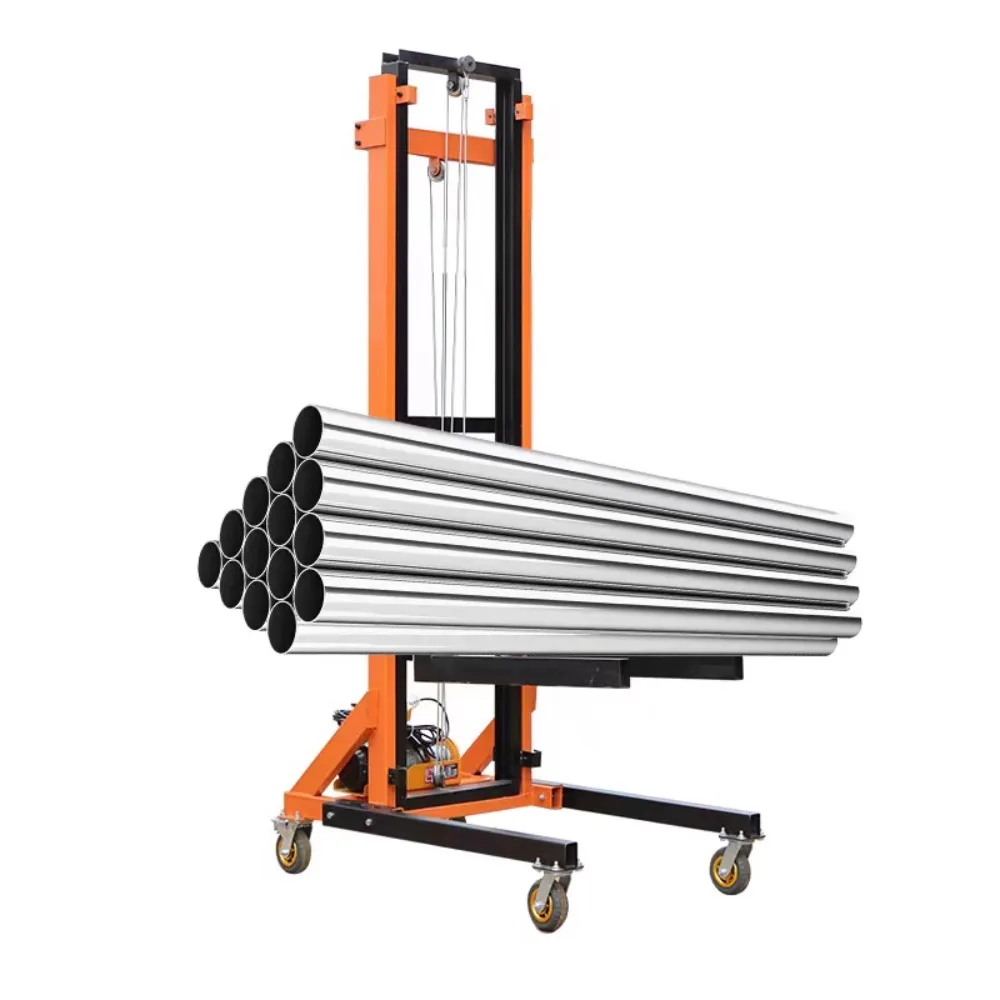 

Electric brick loading machine mobile lift construction site loading machine fire pipe installation hoist fully automatic