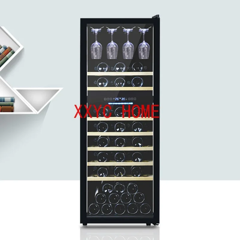 

Houses Small Single Cooler Refrigerator Black Storage Cube Thermostatic Bar Cabinet Galss Szafka Furniture