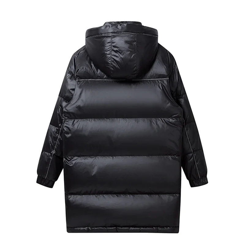 2023 New Down Jacket For Men's Fashionable Loose Hooded And Thickened Parka, Luxury Brand Lightweight Goose Down Men's Clothing