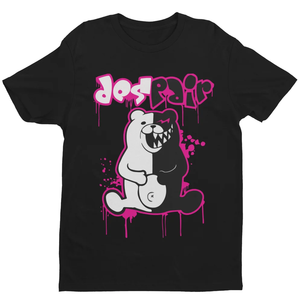 

Danganronpa Junko Komaeda,Monokuma Despair Manga Monobear,Hopes t shirt