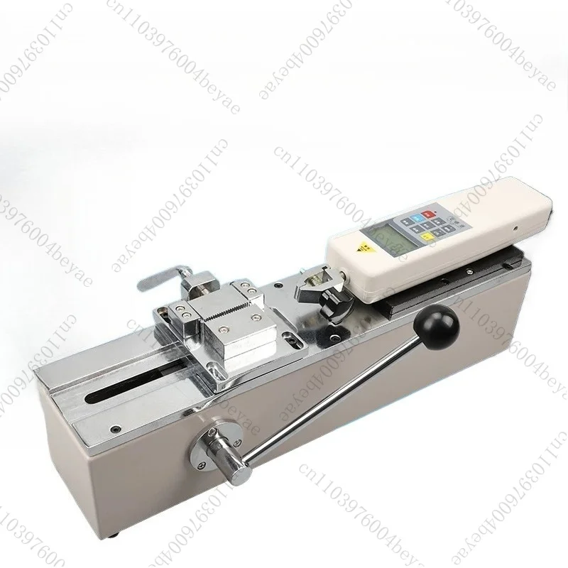 1PC HPH manual tensile testing machine Horizontal digital display force gauge test bench Harness terminal pull tester