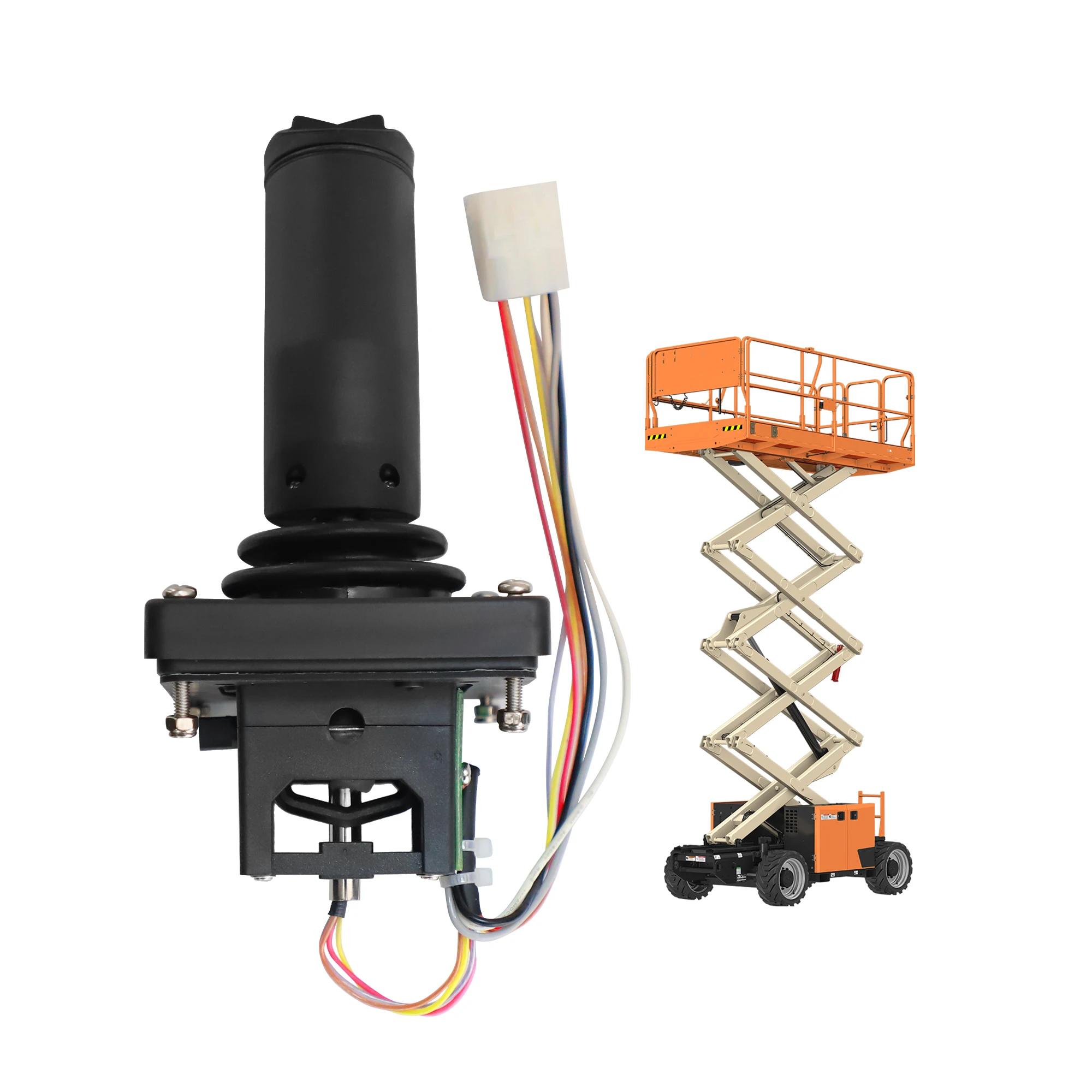 

Джойстик-контроллер 1001134438 для JLG 1932R, 4045R, 530LRT, 4045R, 1230ES, 1930ES, 2030ES, 2630ES